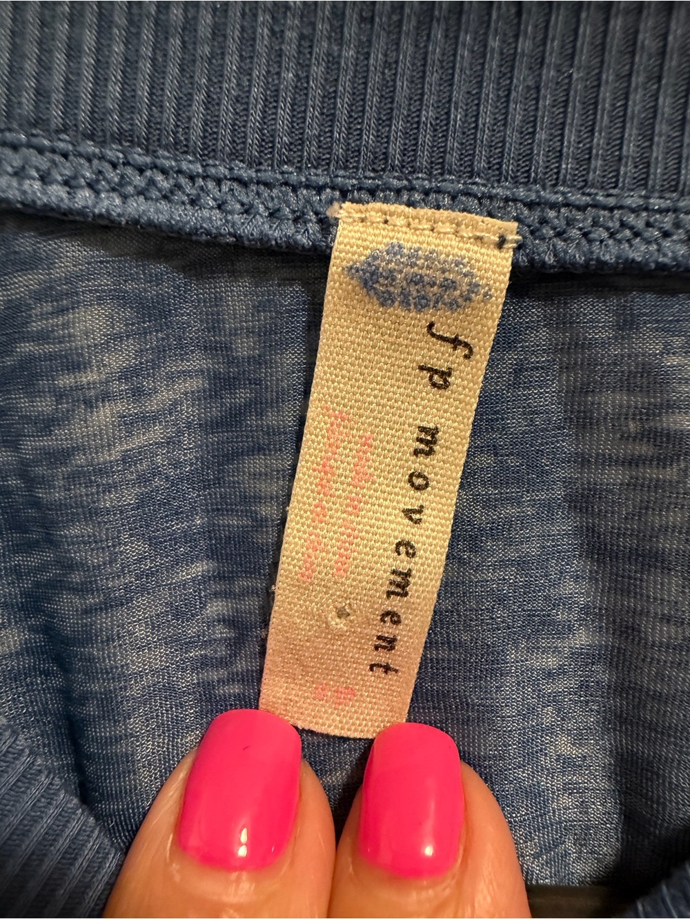 Free people Women’s Blue Top - Picture 2 of 4